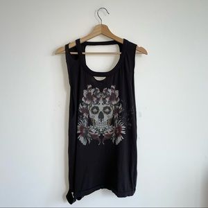 “Catrina” Deconstructed Black Women Muscle Mediumt-shirt